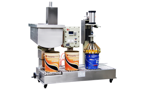 paint filling machine for filling 5L-25L